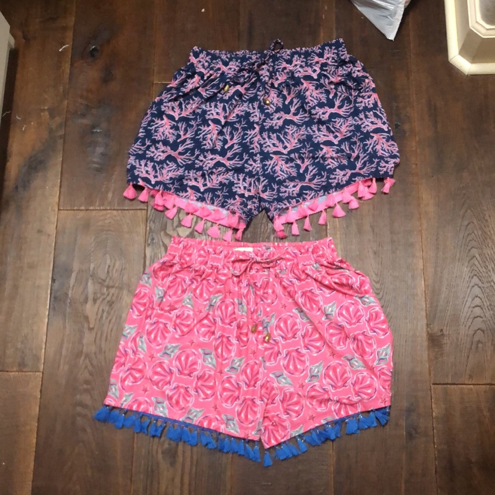 SOLD Two pairs of Simply Southern Shorts